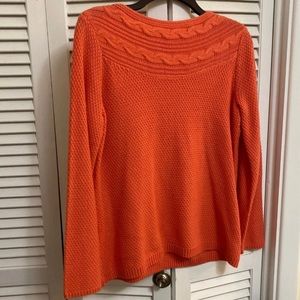 Coral Pink Knitted Sweater